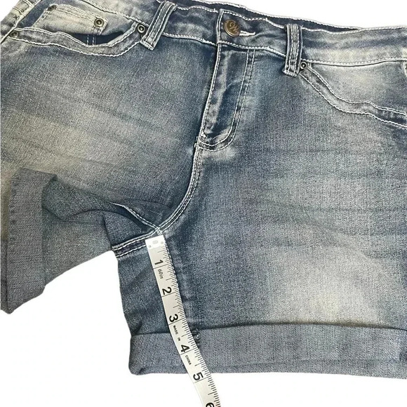 Wired Heart Western Cowgirl Shorts Stars and Stripes Embroidered Pockets size 29 - Picture 8 of 9